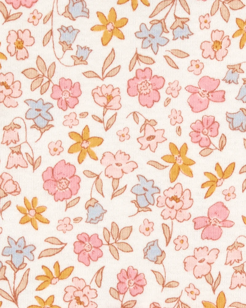 Baby Girl 3-Piece Floral Mouse Little Character Set