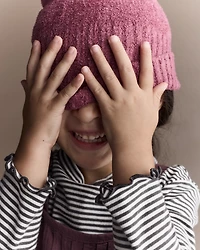 Toddler Beanie - Burgundy