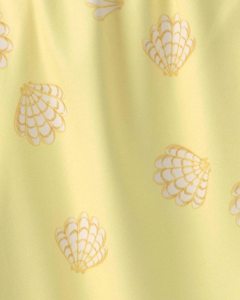 Toddler Girl Shell Long-Sleeve Cover Up - Yellow