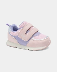 Baby Girl Every Step® First Walker Casual Shoes - Pink/Purple
