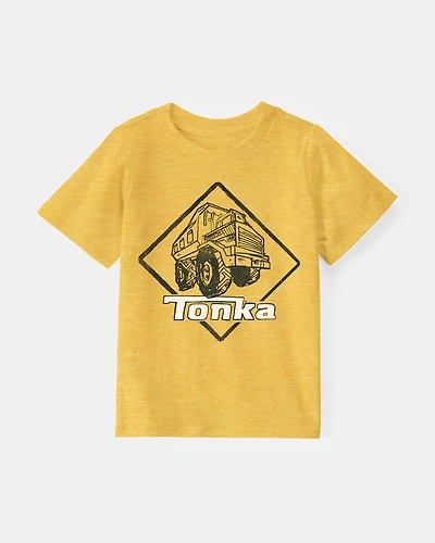 Toddler Tonka Truck Short-Sleeve Graphic Tee - Gold