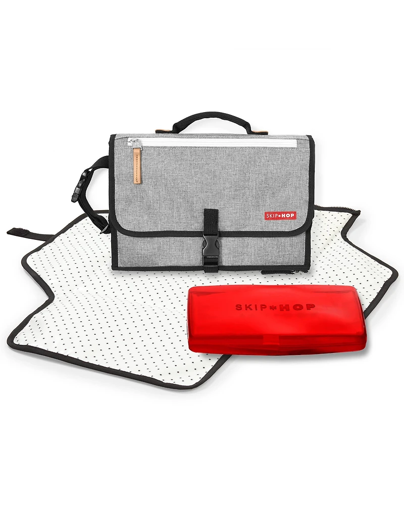 Pronto Signature Changing Station - Grey Melange