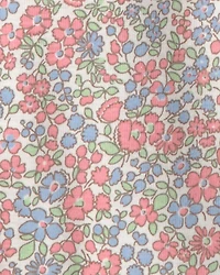 Baby Girl 3-Pack Organic Cotton Bodysuits Spring Floral