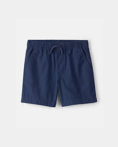 Boys Canvas Shorts - Blue