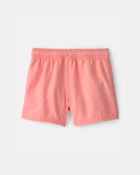 Toddler Boy  Core Swim Trunk- Orange