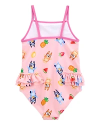 Toddler Girl Bluey™ 1-Piece Swimsuit - Pink