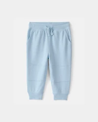 Baby Boy French Terry Joggers - Blue