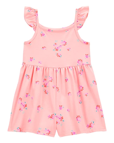 Toddler Floral Print Romper