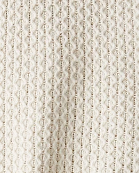 Baby Girl 2-Piece Organic Cotton Crotchet Knit Set-Cream
