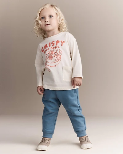 Toddler City Park™ Jogger Pant with Zip-Pocket - Teal