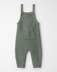 Baby Organic Cotton Sweater Knit Overalls