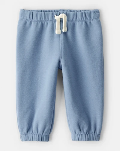 Baby Boy Fleece Pants - Blue