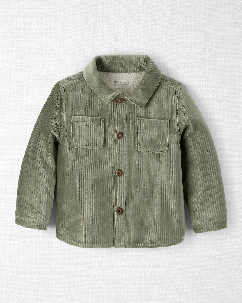 Toddler Boy Recycled Velour Jacket