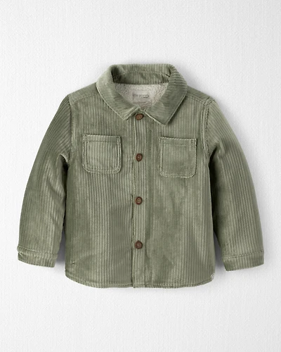 Toddler Boy Recycled Velour Jacket
