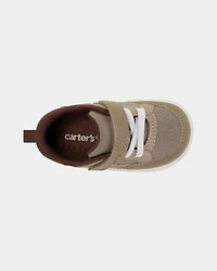 Baby Boy Every Step® First Walker Casual Shoes - Khaki/White