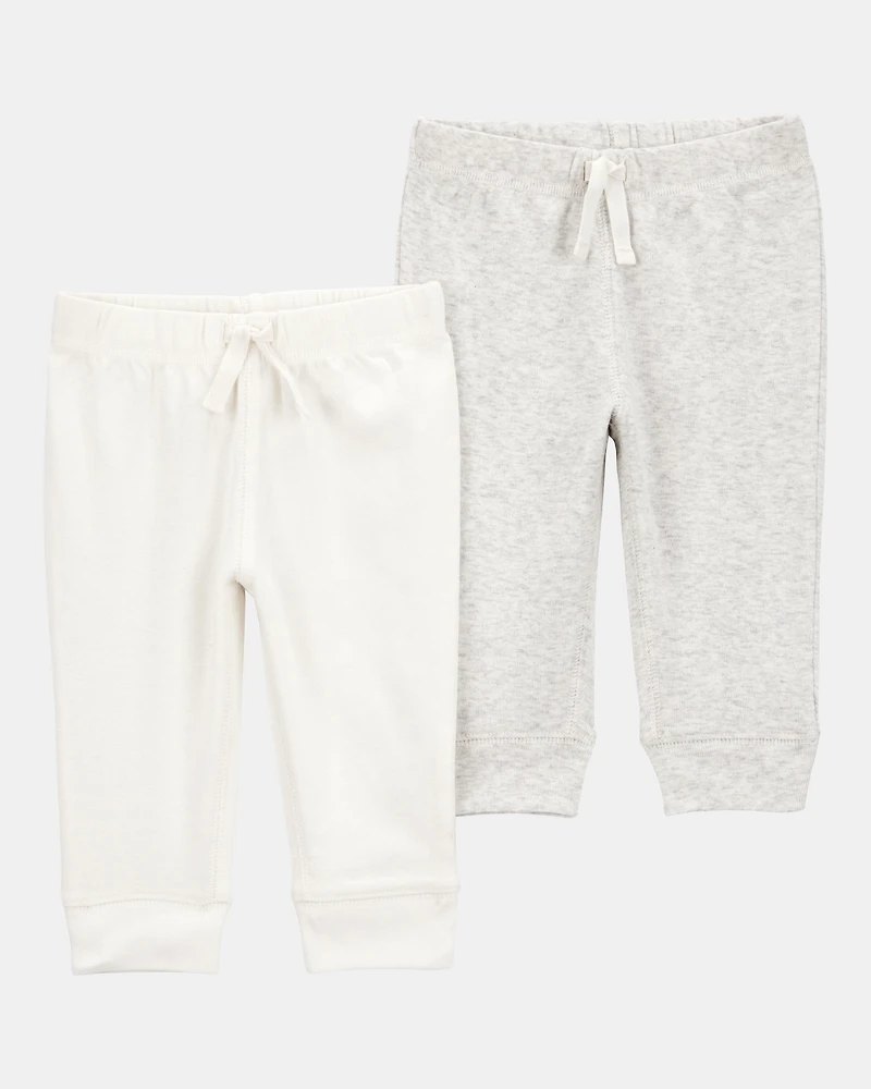 Baby 2-Pack Pull-On Pants