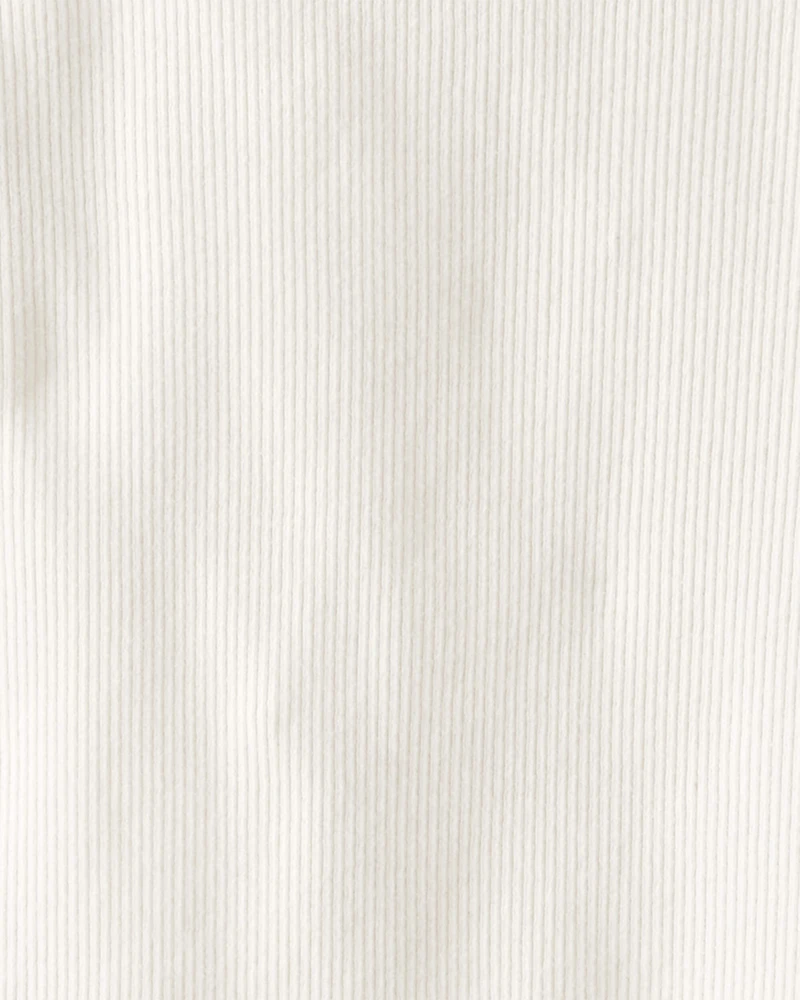 Baby 2-Pack Organic Cotton Ribbed Mock Neck Bodysuits