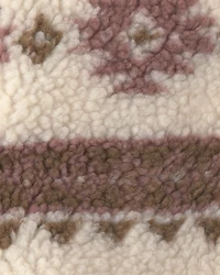 Baby Recycled Southwestern Teddy Fleece Jacket