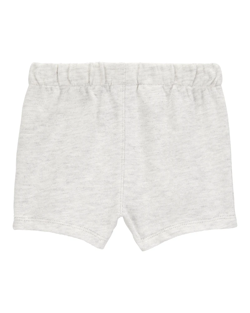 Baby Pull-On Slub Jersey Shorts