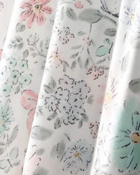 Baby Girl Butterfly Garden 2-Way Zip Wearable Blanket