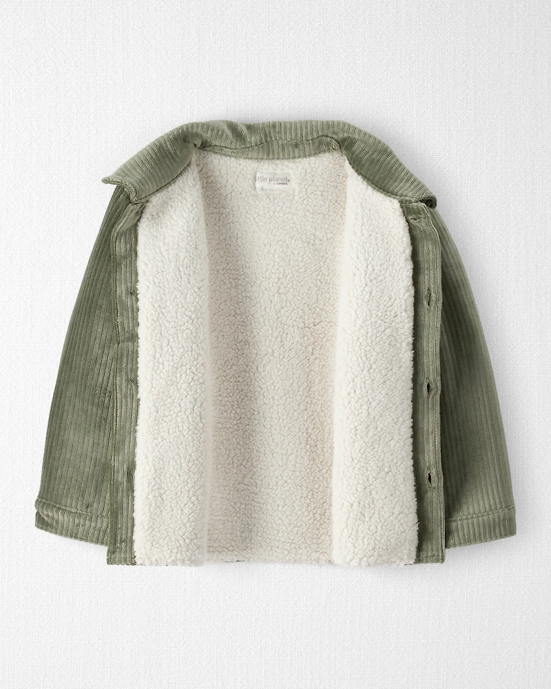 Toddler Boy Recycled Velour Jacket