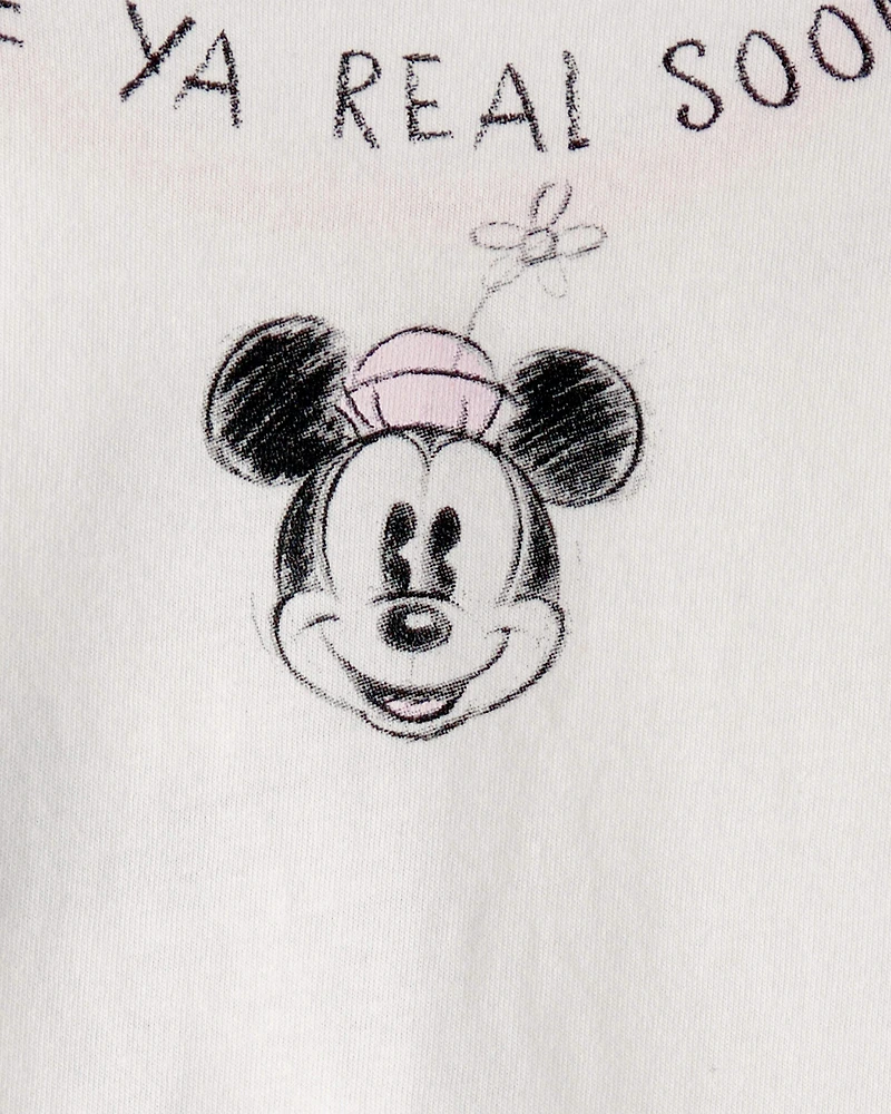 Toddler Girl Disney© Minnie Mouse Graphic Tee - White