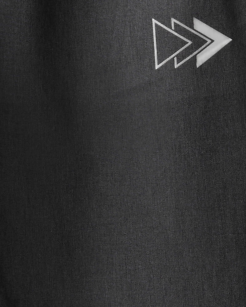 Boys Active Woven Jogger - Black