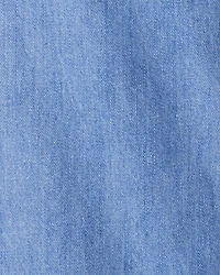 Kid Organic Cotton Chambray Cargo Pants