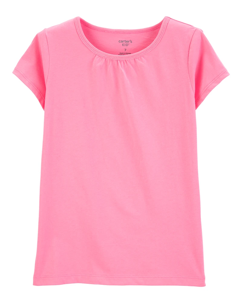 Kid Pink Cotton Tee