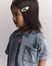 Toddler Girl Day Out™ Romper Denim