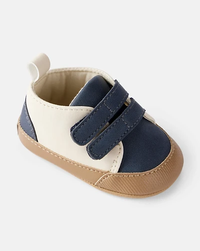 Baby Boy Colour Block Casual Sneakers - Navy/White