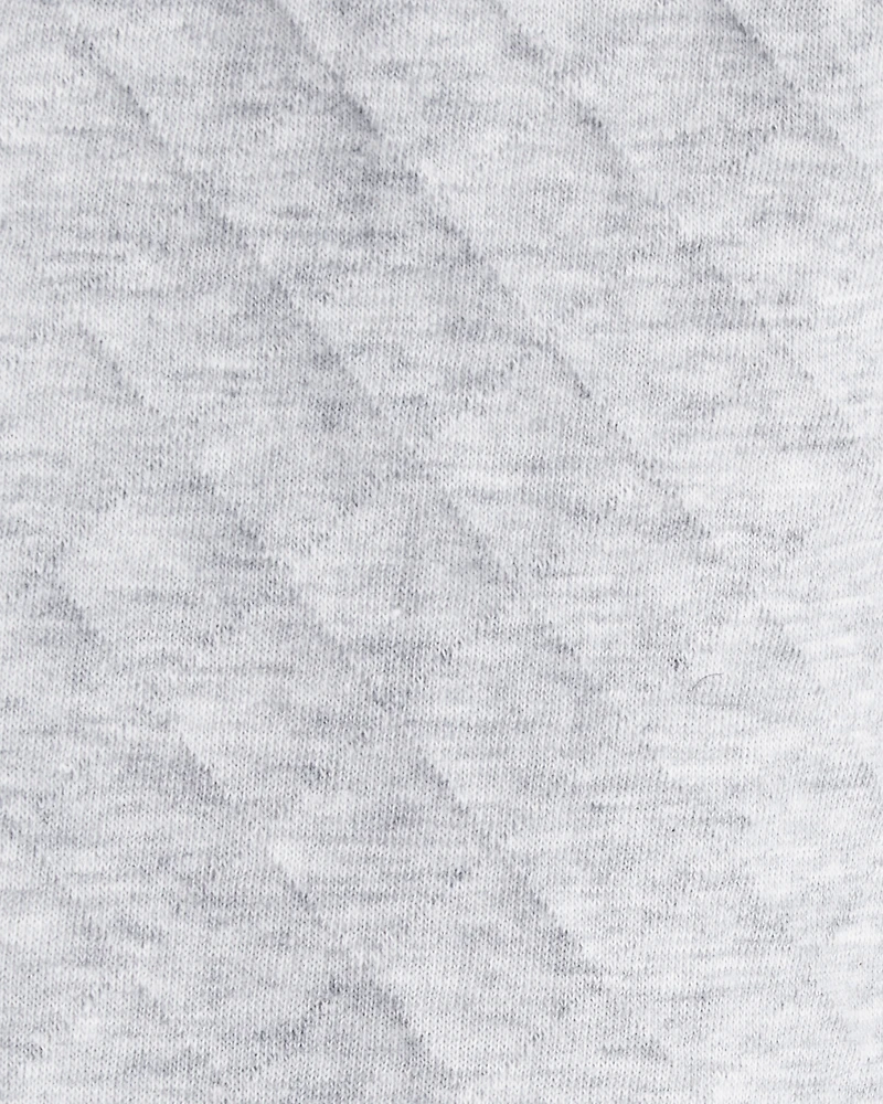 Baby Boy 2-Piece Firetruck Print Long-Sleeve Tee & Pant Set - Blue/Grey