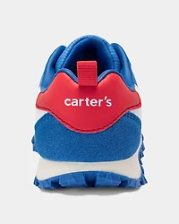Toddler Boy Athletic Sneakers - Blue/White