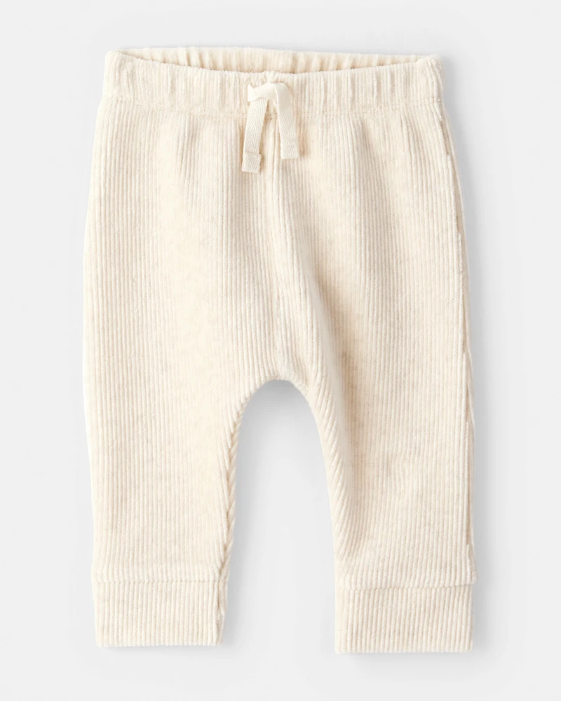 Baby Valentine's Day Cupid Crew 2-Piece Long-Sleeve Tee & Pant Set - Ivory