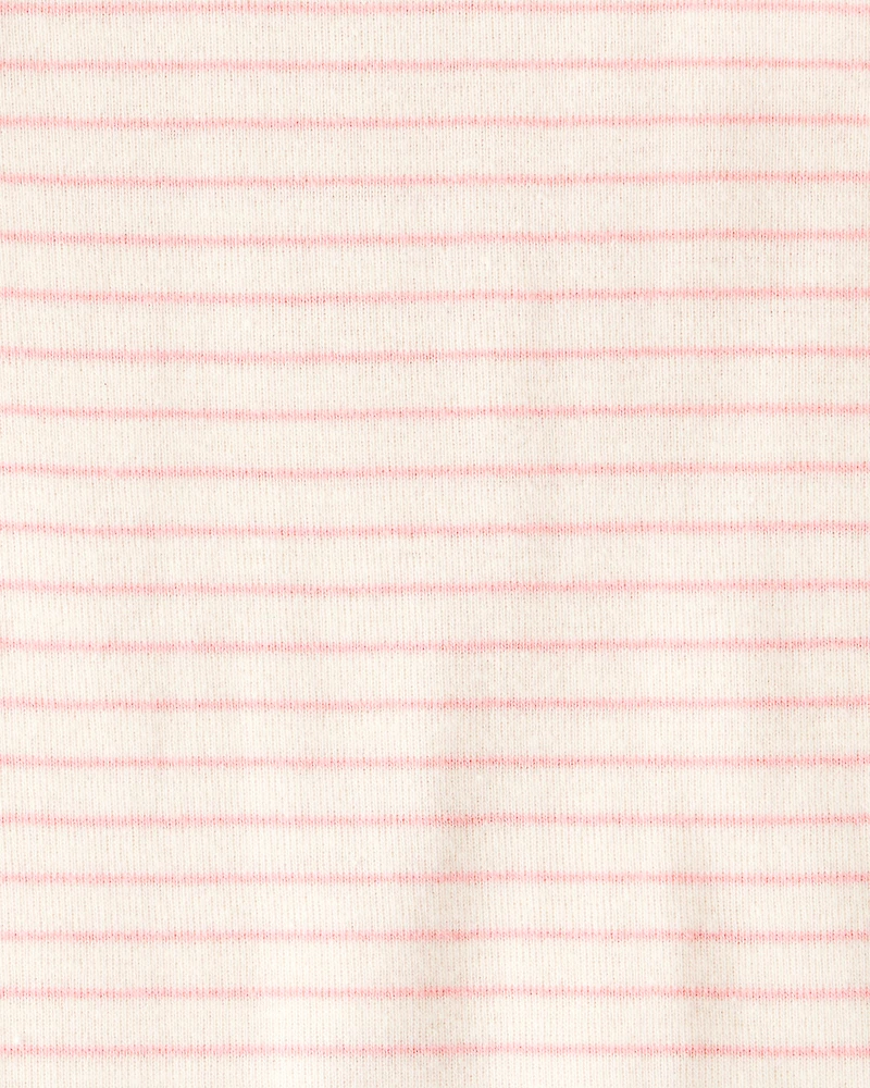 Baby Girl 4-Pack Owl Print Cotton Long-Sleeve Multipack Bodysuits - Green/Pink/White