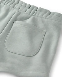 Toddler Girl French Terry Shorts Made with Organic Cotton