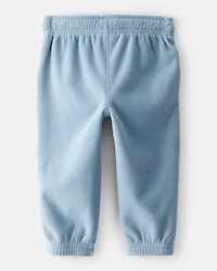 Baby Boy Fleece Joggers - Blue