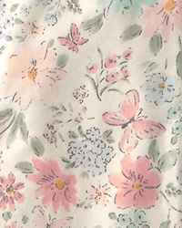 Baby Girl 2-Pack PurelySoft™ Butterfly Garden 1-Piece Pyjamas