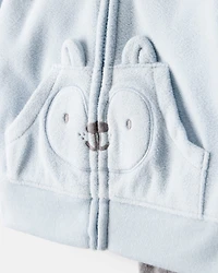 Baby Boy 3-Piece Animal Print Cardigan Set