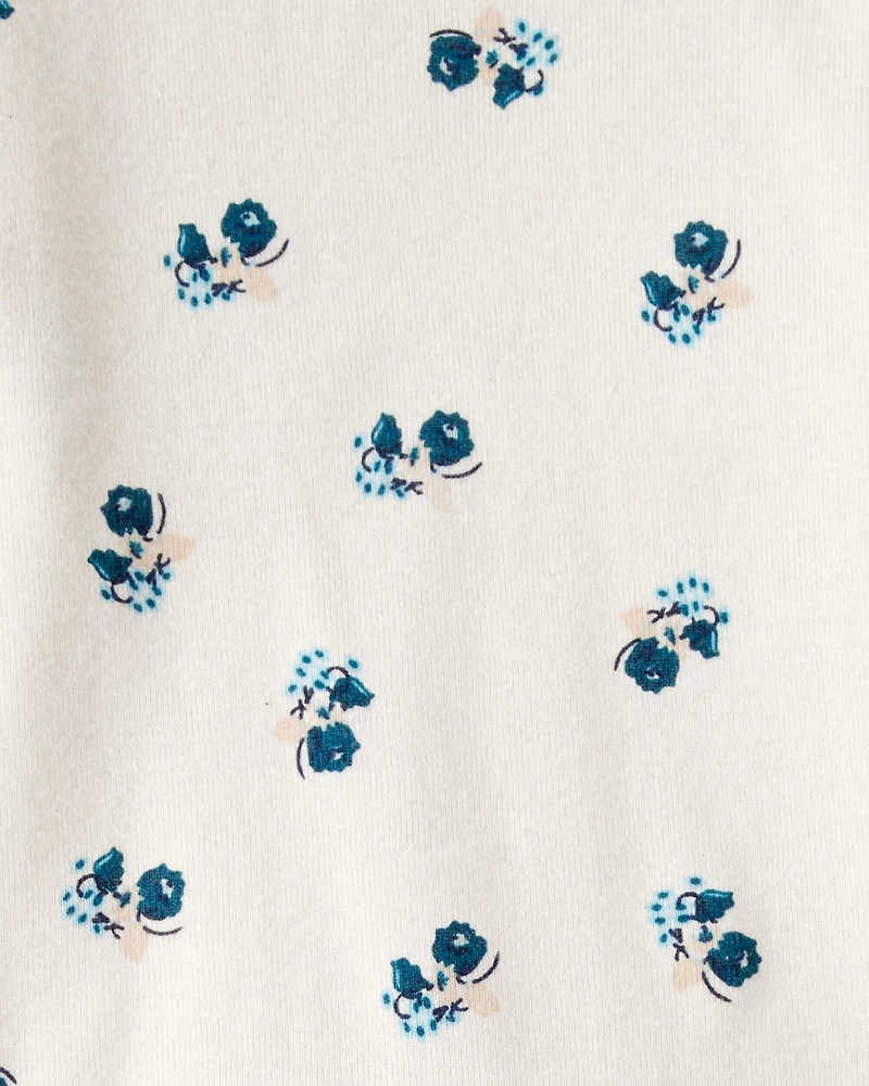 Baby Girl 3-Piece Corduroy Long-Sleeve Dress Set - Blue