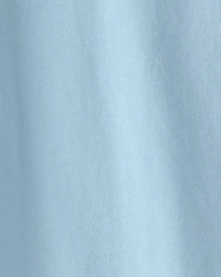 Boys Solid Henley T-Shirt - Blue