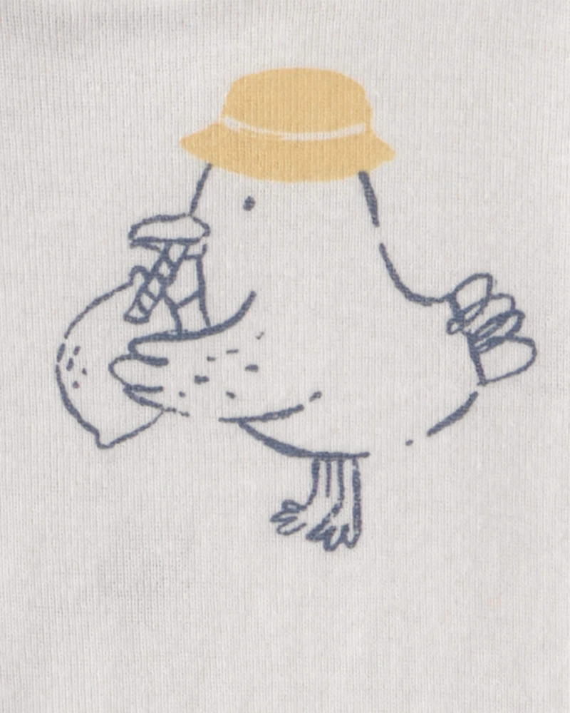 Baby Boy 3-Piece 'Main Squeeze' Sweatshirt, Bodysuit & Short Set - Blue