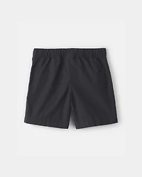 Boys Canvas Shorts - Black