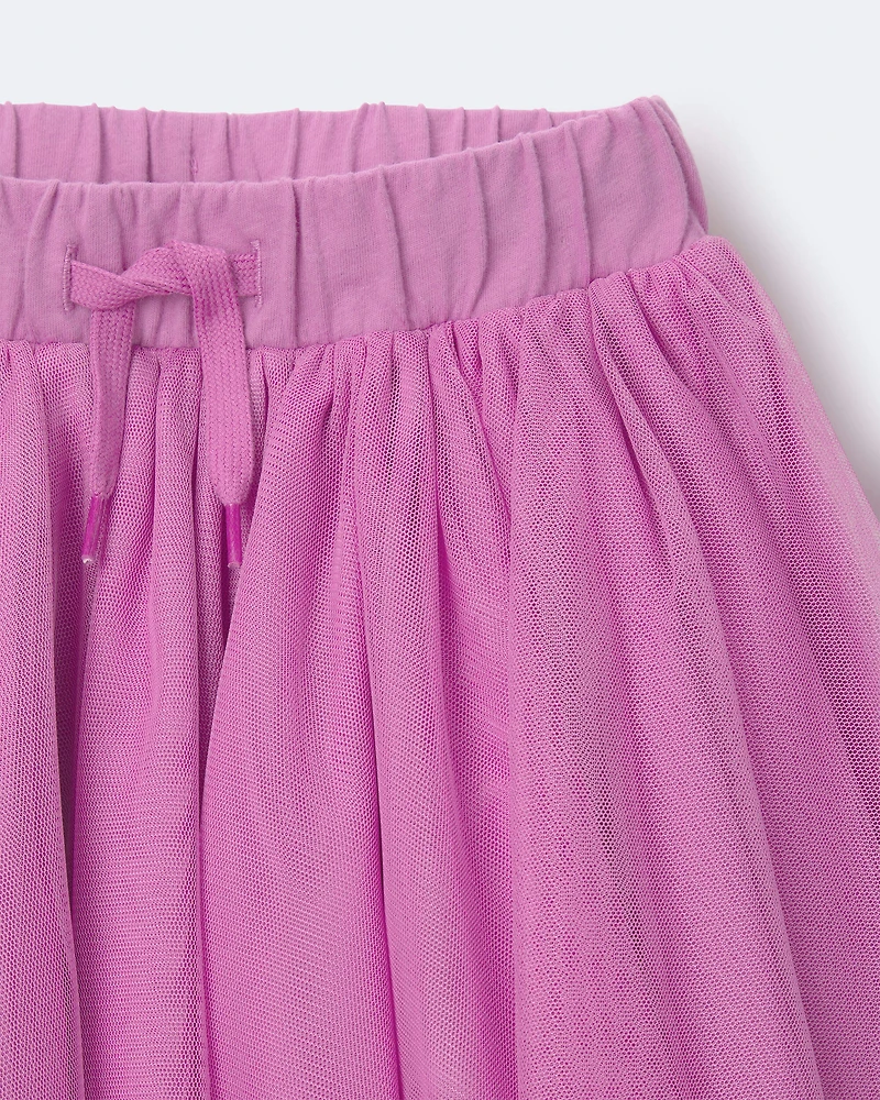 Toddler Girl Avenue Twirl™ Midi with Tulle - Purple