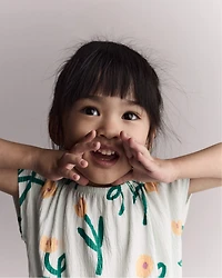 Toddler Girl Avenue Twirl™ Dress Floral Print - Light Green