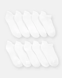 Kid 10-Pack No Show Socks