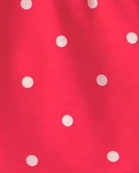 Toddler Girl 2-Piece Disney© Minnie Mouse Short-Sleeve Pyjama Set - Red/White