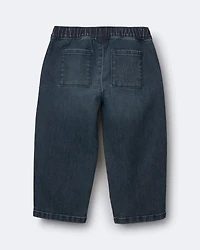 Toddler Barrel Jean Medium Wash - Blue