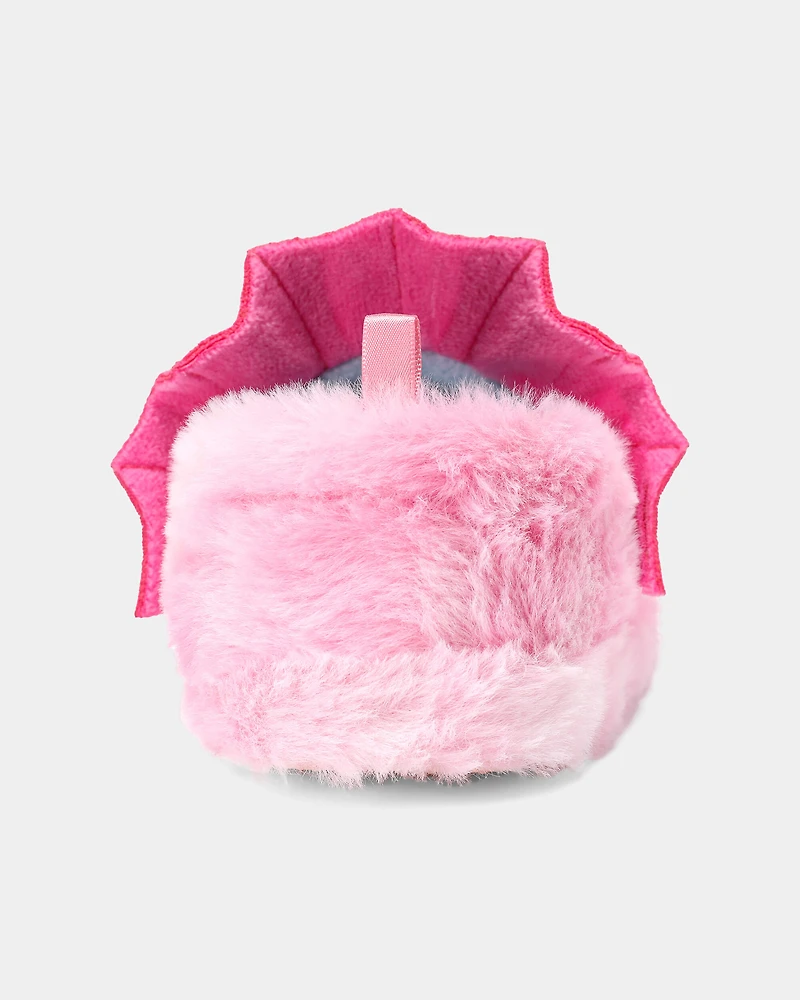 Girls Dragon Slippers - Pink