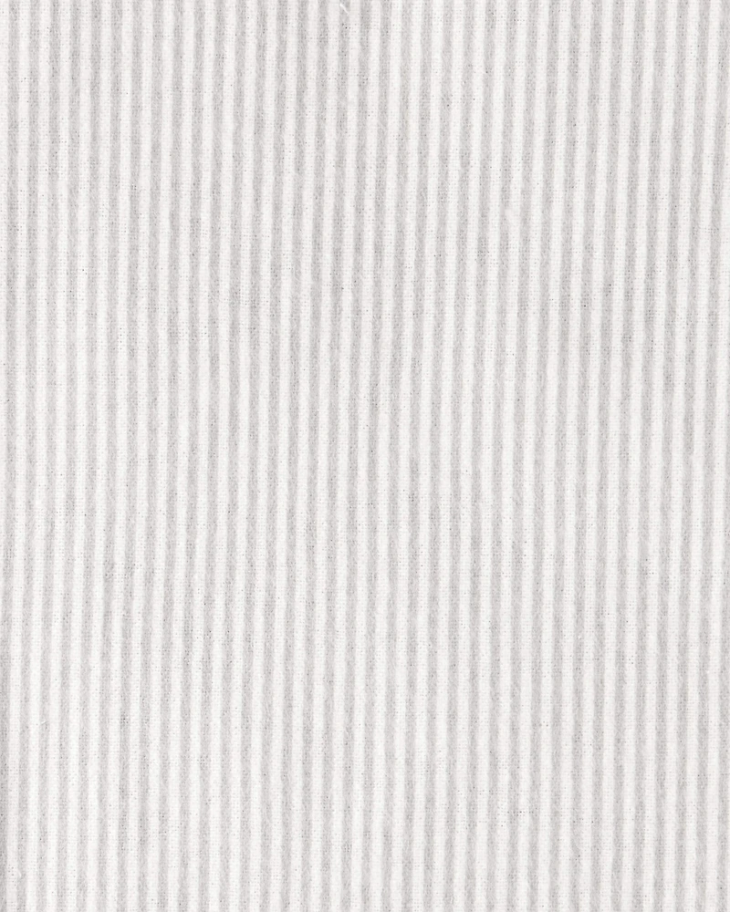 Baby 4-Pack Sheep Print Receiving Blankets - White/Grey